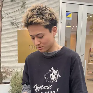 ショート メンズ FUMA フウマのヘアスタイル