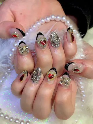 ネイル シェアサロンLei.g(レイジー)所属・3Dアートネイル💗 都築レナのネイルデザイン