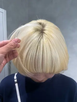 ショート 森住 優香のヘアスタイル