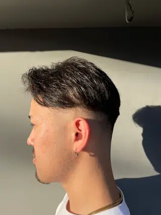 ショート メンズ FADE&LINE登戸店所属・🔥メンズ専門 美容師🔥 柳澤陵心のヘアスタイル