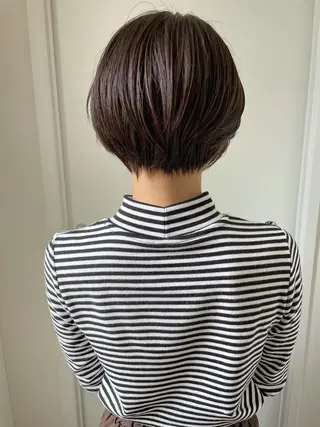 ショート カラー 江上拓郎/ショート /酸性ストレートのヘアスタイル