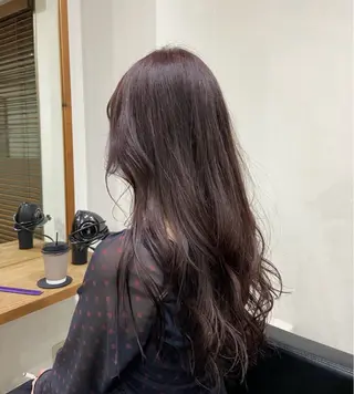 ロング カラー 🎀Maho🎀ボブ × 透明感カラーのヘアスタイル