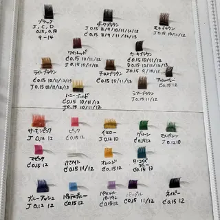 マツエク・マツパ Re'VIELISS 🦋Manaのマツエク・マツパデザイン