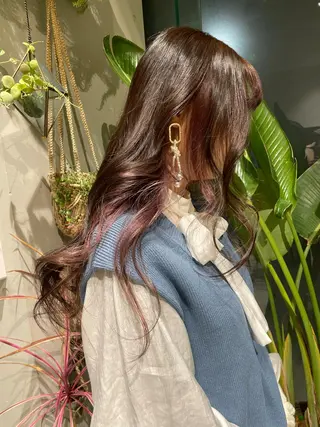 ロング カラー 梅田韓国ヘア kiara🩷彡のヘアスタイル