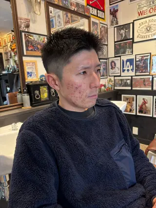 ショート メンズ CribHoodbarbershop所属・白井 昇太のヘアスタイル