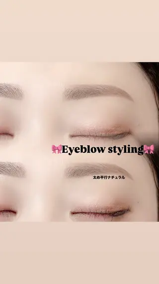 マツエク・マツパ 🎀Moa🎀 【束感まつ毛】の眉毛・アイブロウイメージ