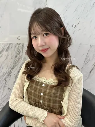 ロング カラー ParveMix ♡白神みやびのヘアスタイル