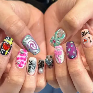 ネイル ハイトーン特化 pepe🎀のヘアスタイル