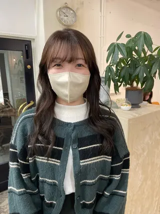 ロング カラー Terve.竹内 視咲のヘアスタイル