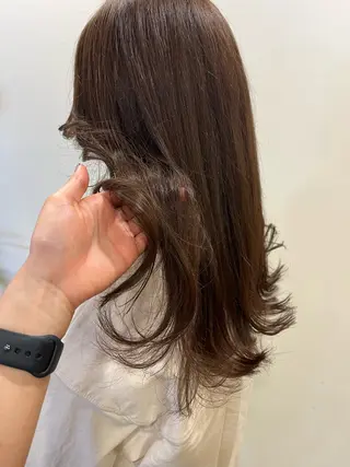 ロング anon所属・田中 結月のヘアスタイル