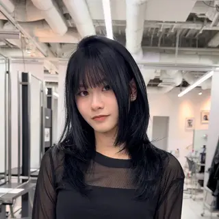 セミロング レイヤーカット/ 堀匠吾のヘアスタイル