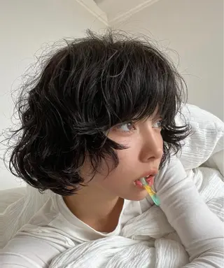 パーマ NERO FUTAKOTAMAGAWA所属・片岡 南咲のヘアスタイル