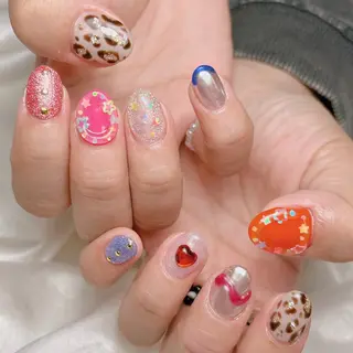 ネイル junna のぞいてねのネイルデザイン