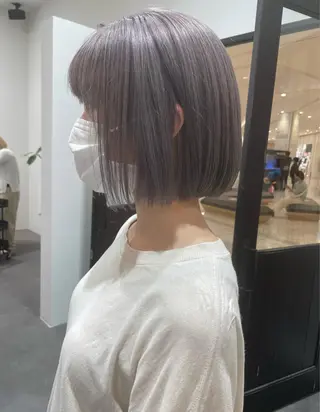 ショート カラー ヘアアレンジ 小倉 愛里のヘアスタイル