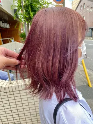 ミディアム カラー 野呂 隼人のヘアスタイル