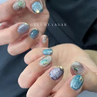 ネイル otsumeyasan所属・わたなべ ちかのネイルデザイン