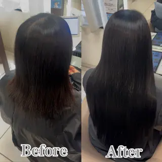 ロング カラー メンズ シールエクステ🎀 羽エクステ🌙しぇるのヘアスタイル