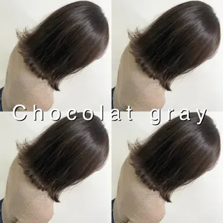 ミディアム カラー ♡透け感カラー 大賀哲平♡のヘアスタイル