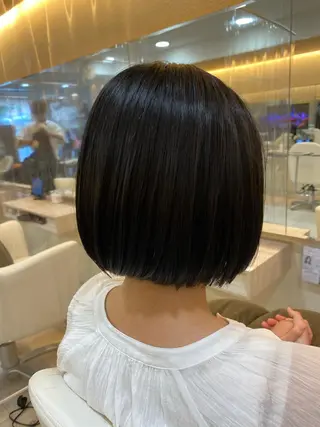 ショート カラー 塩谷黎✨ブリーチ無W カラーメンズパーマ✨のヘアスタイル