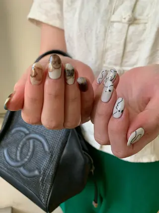 ネイル 【韓国ヘア・ネイル】 HINATA🍒のネイルデザイン