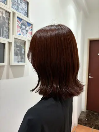 セミロング カラー 🌙Ash中目黒 坪内沙月🌙のヘアスタイル