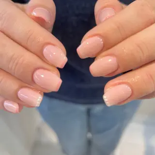 ネイル 🎀チーク/ちゅるん 🫧chisa🎀のネイルデザイン