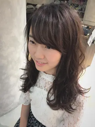 ロング カラー 松村 崇弘のヘアスタイル