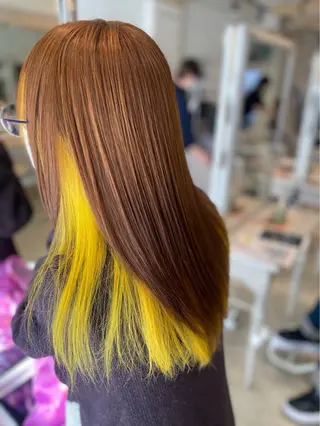 ロング 浦野 龍太のヘアスタイル