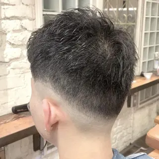 ショート メンズ Hair make ONE  008所属・メンズ/フェード/ バーバー/盛山大地のヘアスタイル