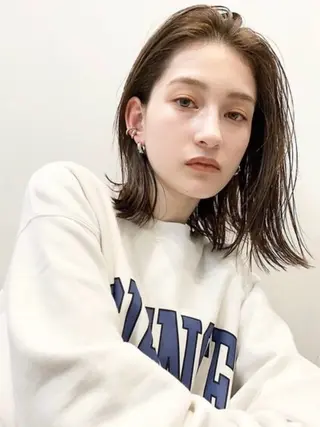 ミディアム カラー rise /メンズカットのヘアスタイル