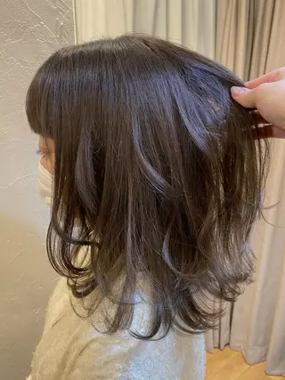 ショート カラー sio.nail&eyebrow salon shimokitazawa2号店所属・nailist mana𖤐´-のネイルデザイン