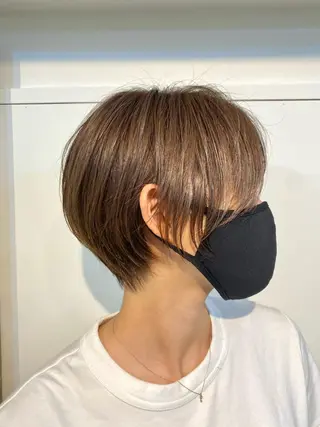 ショート カラー 🍃ショートヘア🍃 北林春樹のヘアスタイル