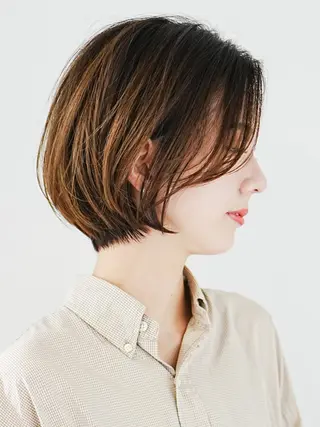 ショート 門崎未依/レイヤー/ メンズカット🪿🌼のヘアスタイル