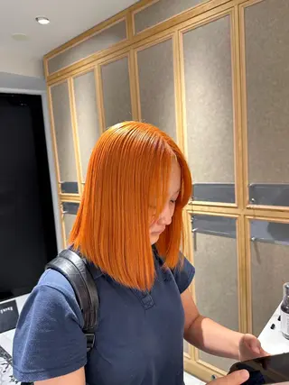 セミロング カラー 艶髪/ロングモデル 募集🫧terukaのヘアスタイル