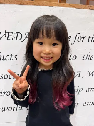 セミロング カラー 🌻井上 マリー🌻のヘアスタイル