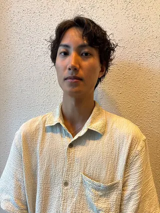 パーマ メンズ 村上 輝のヘアスタイル