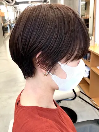 ショート カラー ショート・ボブ 徳竹淳一のヘアスタイル