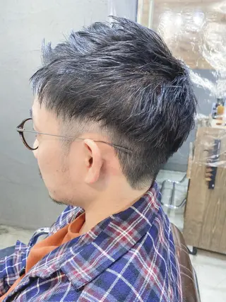 ショート メンズ 桜田 修未のヘアスタイル