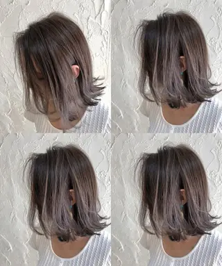 ショート カラー 韓国レイヤー外国人風 透明感カラー髪質改善のヘアスタイル