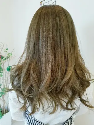 ロング カラー 髪質改善/ハイライト 小林秀樹のヘアスタイル