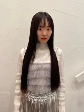 ロング カラー Ash中目黒店 榊間茜のヘアスタイル