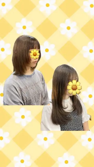 ミディアム 🌼Yumeka🌼 カラー/ヘアアレンジのヘアスタイル