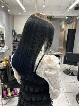 ロング カラー _WHITE 天神店 YUMEKA🐻のヘアスタイル