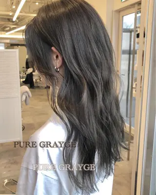 ロング カラー 🤎グレージュ🤎 渋谷🤎坂本拓斗のヘアスタイル