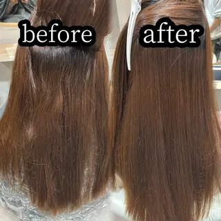 セミロング ヘアアレンジ 美髪矯正🫧/ 吉田こうすけのヘアスタイル