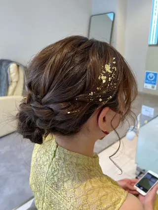 ミディアム 久永 菫のヘアスタイル