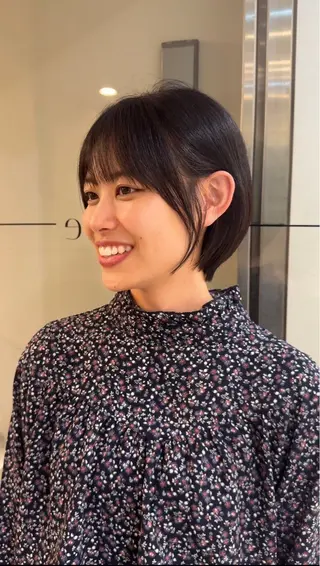 ショート ダメージレス美容師 🌱水島侑理のヘアスタイル