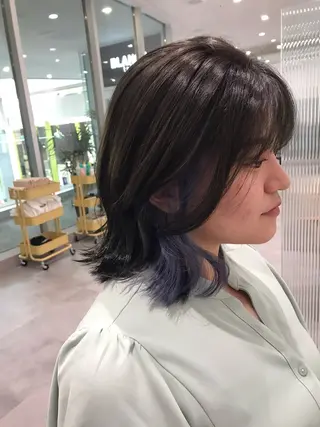 ミディアム カラー Rondo岐阜公式/ 岐阜No.1髪質改善のヘアスタイル