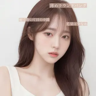 セミロング 映える顔まわり/前髪 特化 💗 ユキマのヘアスタイル