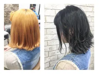 ミディアム カラー boutique misakiのヘアスタイル